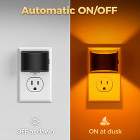 DORESshop bedroom scene shows warm amber glow for safe nighttime navigation.