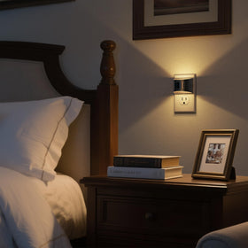 DORESshop LED Night Light ideal for bedroom, hallway, bathroom, or kitchen.