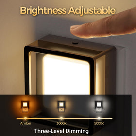 DORESshop dusk-to-dawn sensor ensures light only when needed, saving energy.