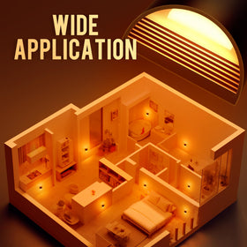 DORESshop 1W per-light energy use supports efficient, low-cost lighting.