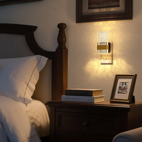 DORESshop acrylic bubble design enhances decor while providing gentle ambient lighting.