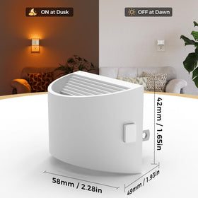 DORESshop compact night light fits tight spaces like stair landings