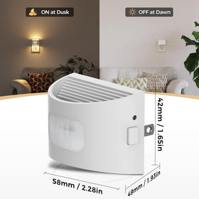 DORESshop decorative night light adds subtle style to living rooms.