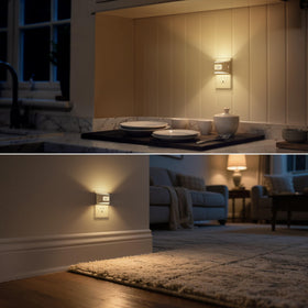 DORESshop kid-friendly night light offers comforting guidance in children’s rooms.