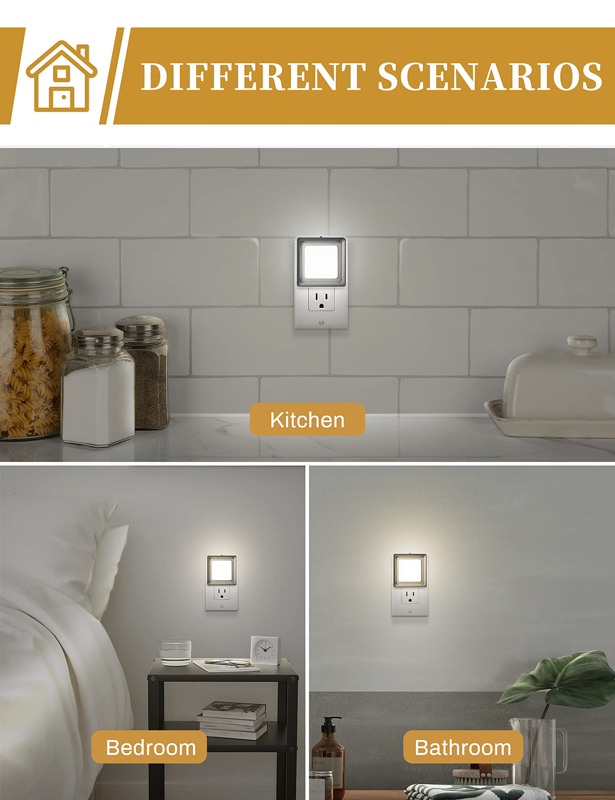DORESshop energy-efficient 1W night light helps reduce electricity use