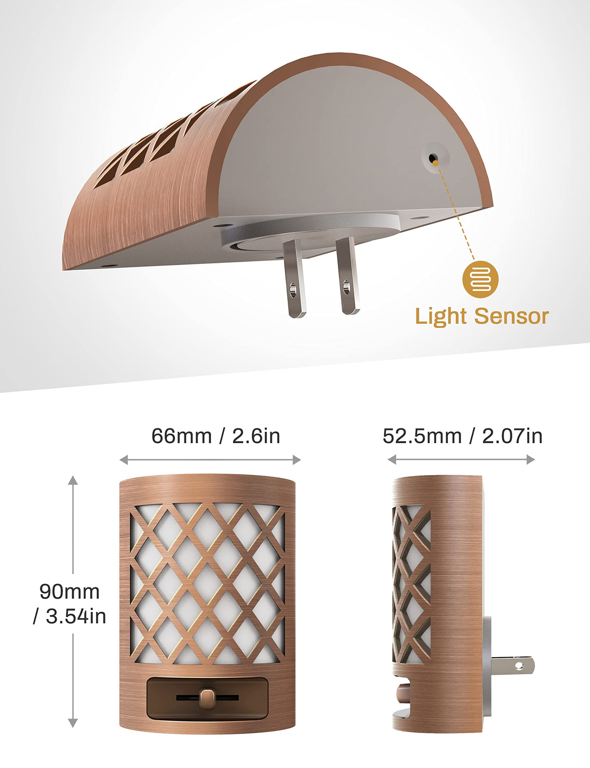 DORESshop long lifespan over 30,000 hours for reliable night lighting.