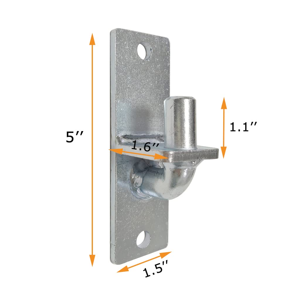Dorighary easy-install hinge for quick wall or post mounting.