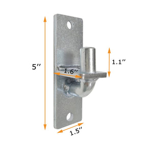 Dorighary easy-install hinge for quick wall or post mounting.