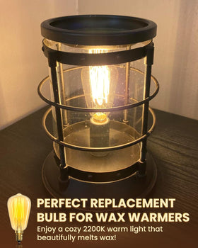 DoRight dimmable wax warmer bulb with flicker-free performance
