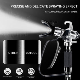 High-pressure spray produces dense, uniform coats with strong surface adhesion.