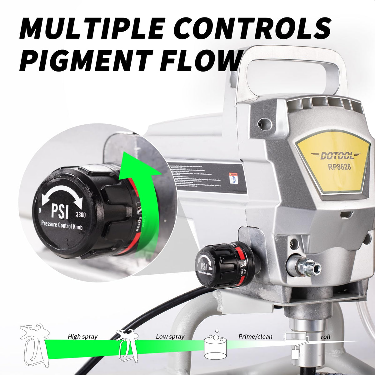 Ideal for interior and exterior projects, including walls, ceilings, fences, and decks.