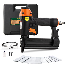 Dotool pneumatic brad nailer with carrying case for easy transport