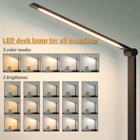 Dott Arts lamp showing five color modes for various tasks and moods.