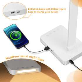 Dott Arts LED Desk Lamp offers 5 color modes for different tasks.