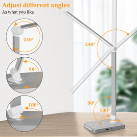 Dott Arts desk lamp suitable for bedroom or study setup.