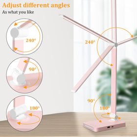 Dott Arts compact desk lamp ideal for small desks and travel.