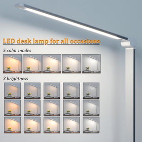 Dott Arts desk lamp foldable arm saves desk space.