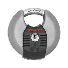 DoubleLock Crab 2.0 body close-up highlights rugged stainless steel durability for security