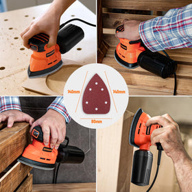 DOVAMAN DLS03A compact palm sander in tight spaces