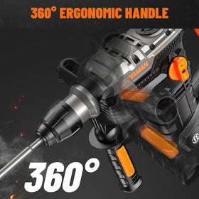 DOVAMAN RH15A ergonomic handle improves control and balance.