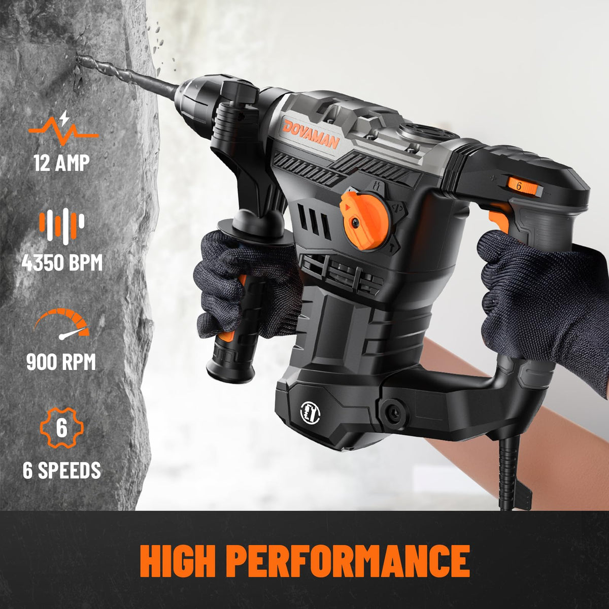 DOVAMAN RH15A four-function system for versatile tasks.