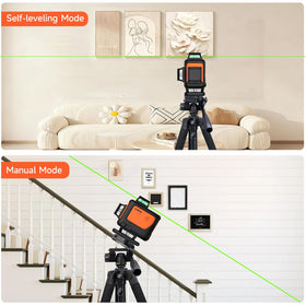 DOVOH 4D laser level supports USB charging for convenient power