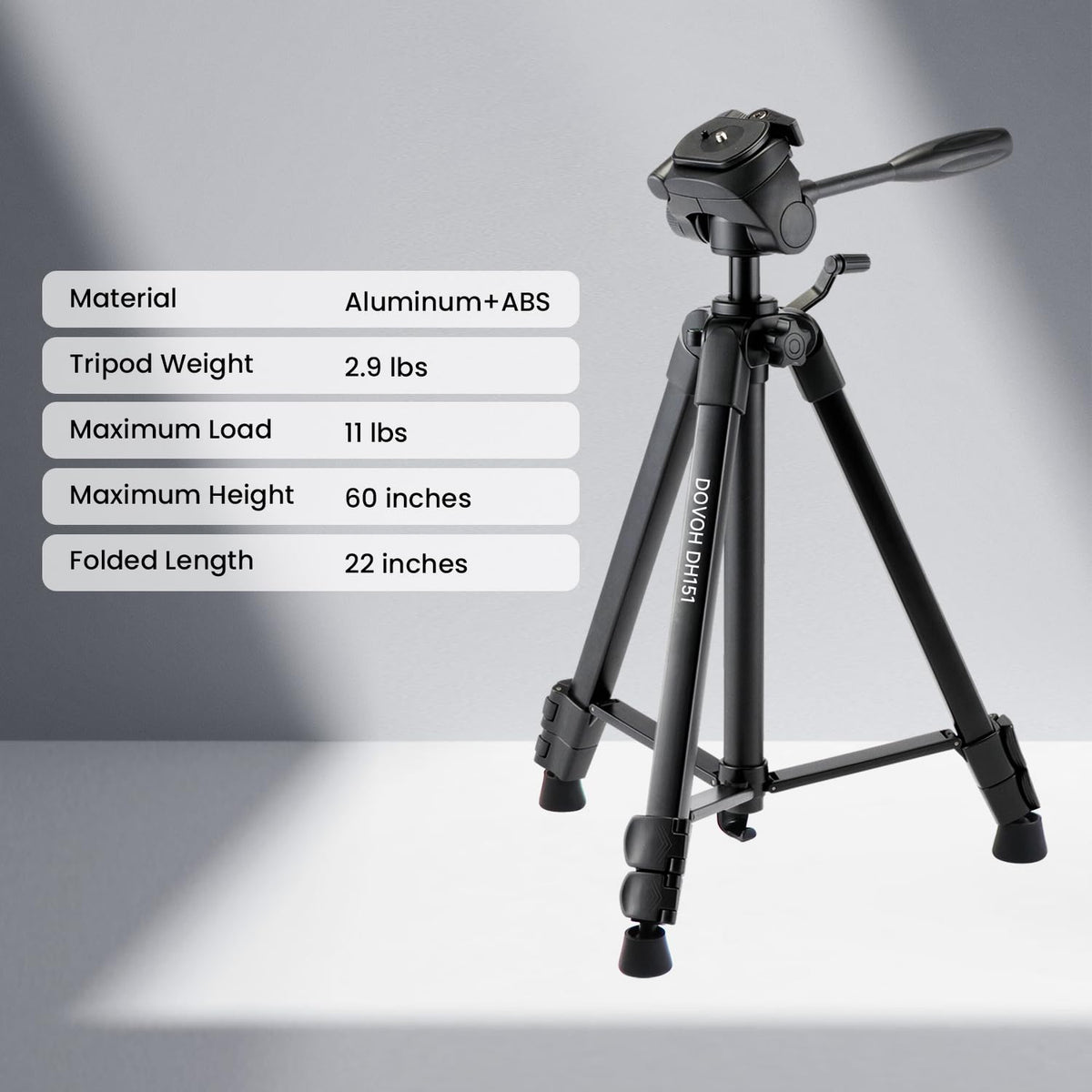 DOVOH bubble level helps ensure accurate leveling on uneven surfaces.
