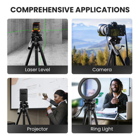 DOVOH carrying bag included for easy tripod transport and protection.