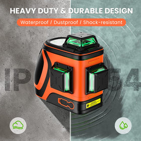 DOVOH H3-360G double shockproof design withstands tough job sites.
