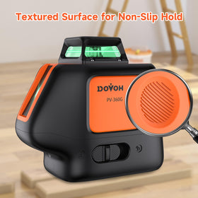 DOVOH self-leveling tilt mode for flexible angles.