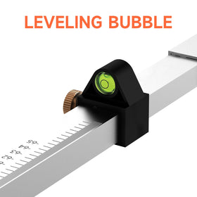 DOVOH grade rod helps achieve accurate ground-to-zero measurements quickly.
