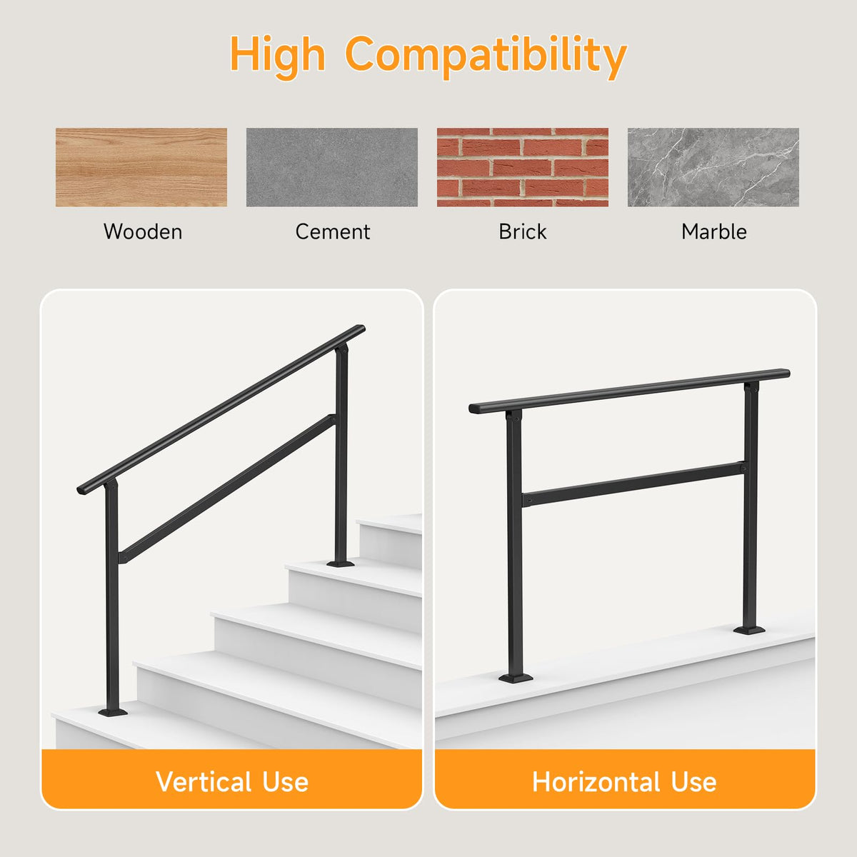 Dovov powder-coated finish keeps rust at bay and looks chic.