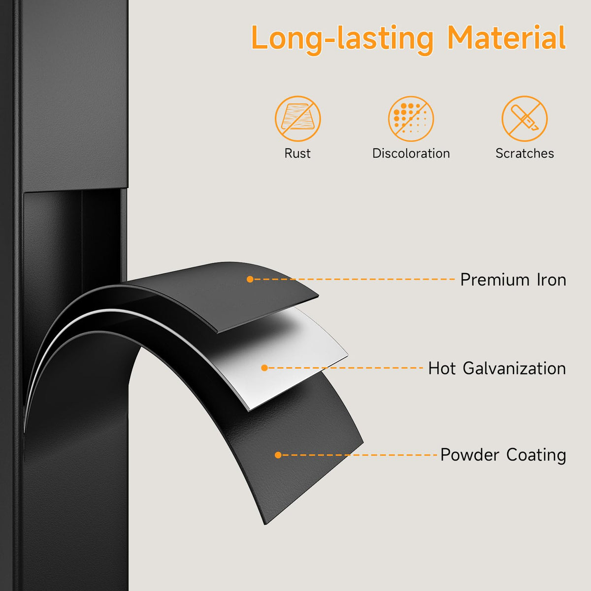 Dovov easy-install design arrives with all mounting hardware
