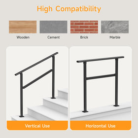 Dovov ergonomic grip offers slip-resistant comfort during ascent and descent