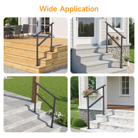 Dovov hand rails come with a 1-year warranty and support