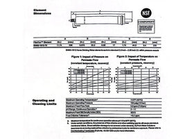 Pre-filter recommendation with carbon/sediment before Dow FilmTec BW60-1812-75 for chlorinated water.