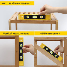 DOWELL 90-piece tool set tape measure extended for accurate layout.
