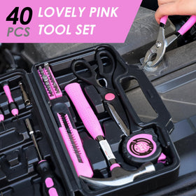 DOWELL claw hammer with pink handle for comfortable nail driving
