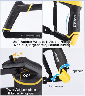 DOWELL 6in mini frame for detailed or small-area cutting