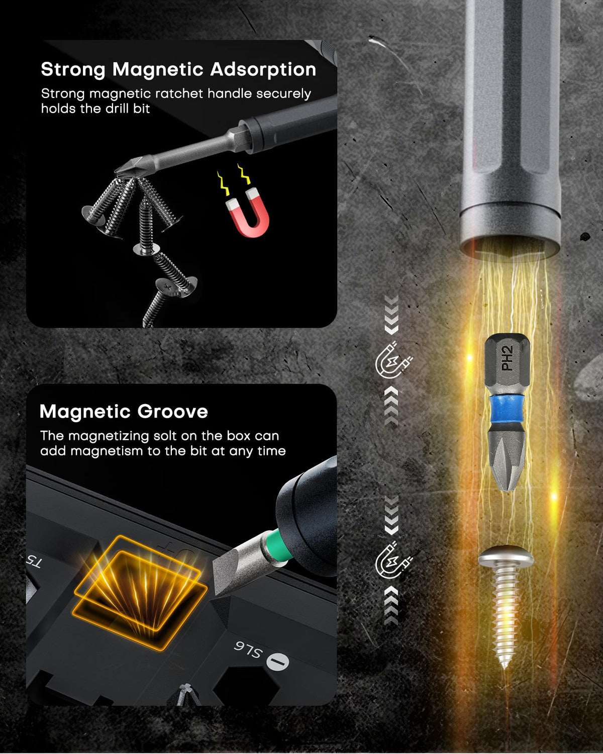 DOZAWA S2 steel 32 short bits for versatile quick fixes.