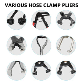DPTOOL swivel jaw clip pliers stabilize clamps during removal