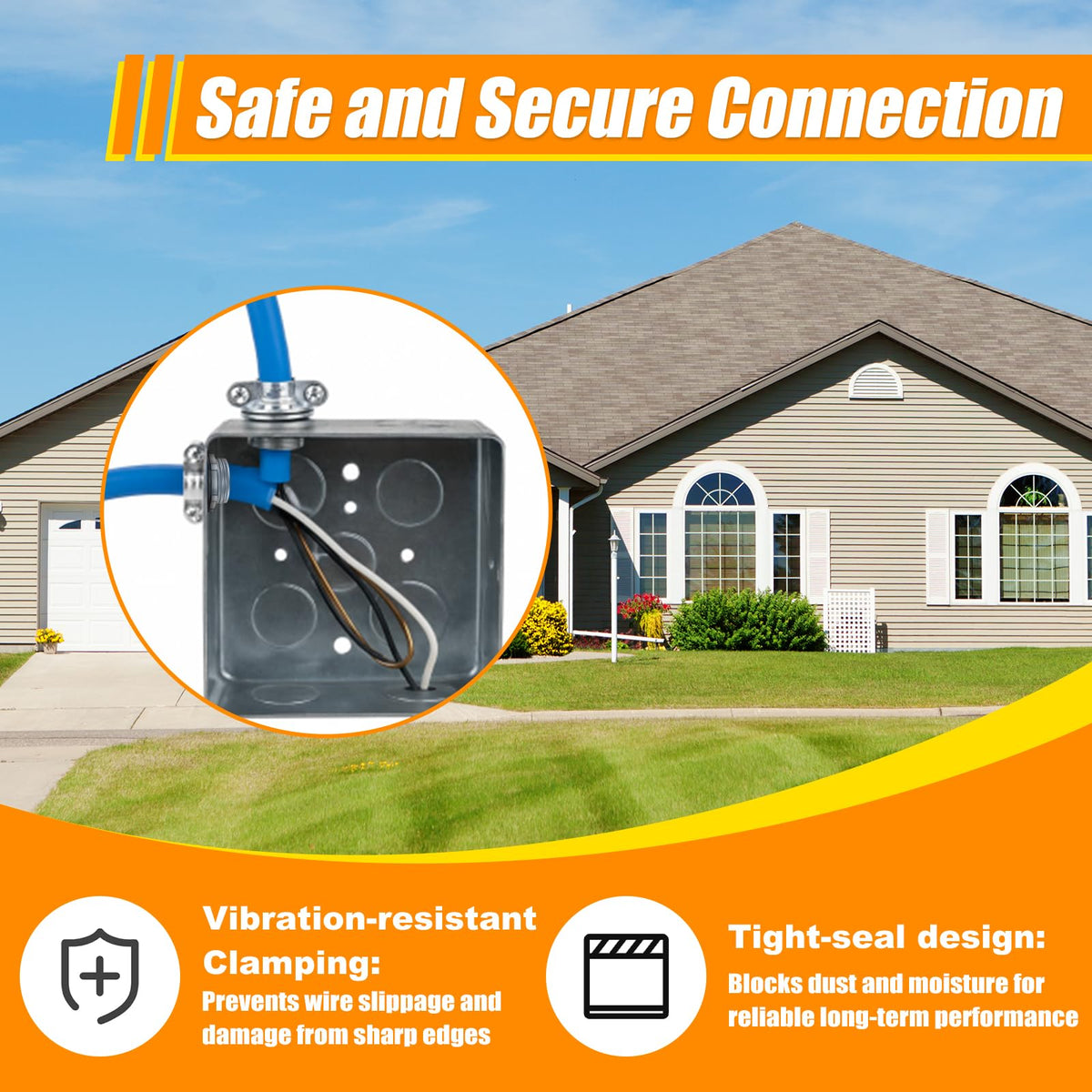 Dpwrrot zinc alloy finish resists rust in demanding environments.