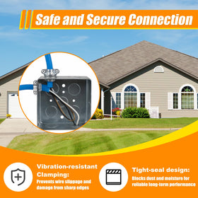 Dpwrrot zinc alloy finish resists rust in demanding environments.