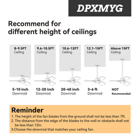 DPXMYG downrod shipped without wires, allowing flexible wiring options.