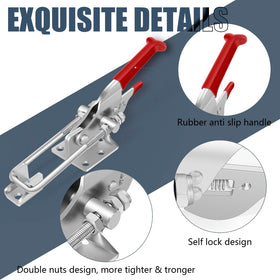 Dpyrrhic adjustable lever allows tightening for perfect fit