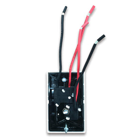 Dr. Infrared Heater DR-001 installed on a wall for flush-mount setup.