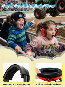 Dr.meter EM100 adjustable headband for growing kids ensures a comfortable, secure fit.