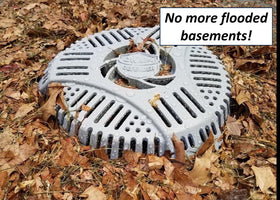 Drain Defender two-piece filter enables fast no-tool installation over drains