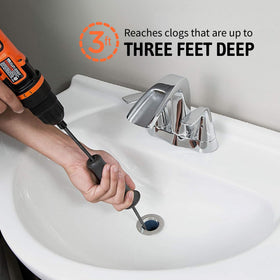 DrainShroom stainless steel design offers reliable performance against tough clogs.