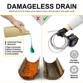 Suitable for 1/2 to 2-1/2 inch pipes in most homes.